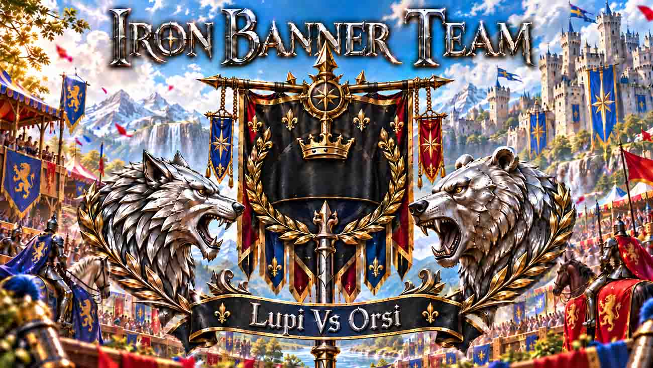 Iron Banner Orsi vs Lupi: quiz di cultura generale a squadre